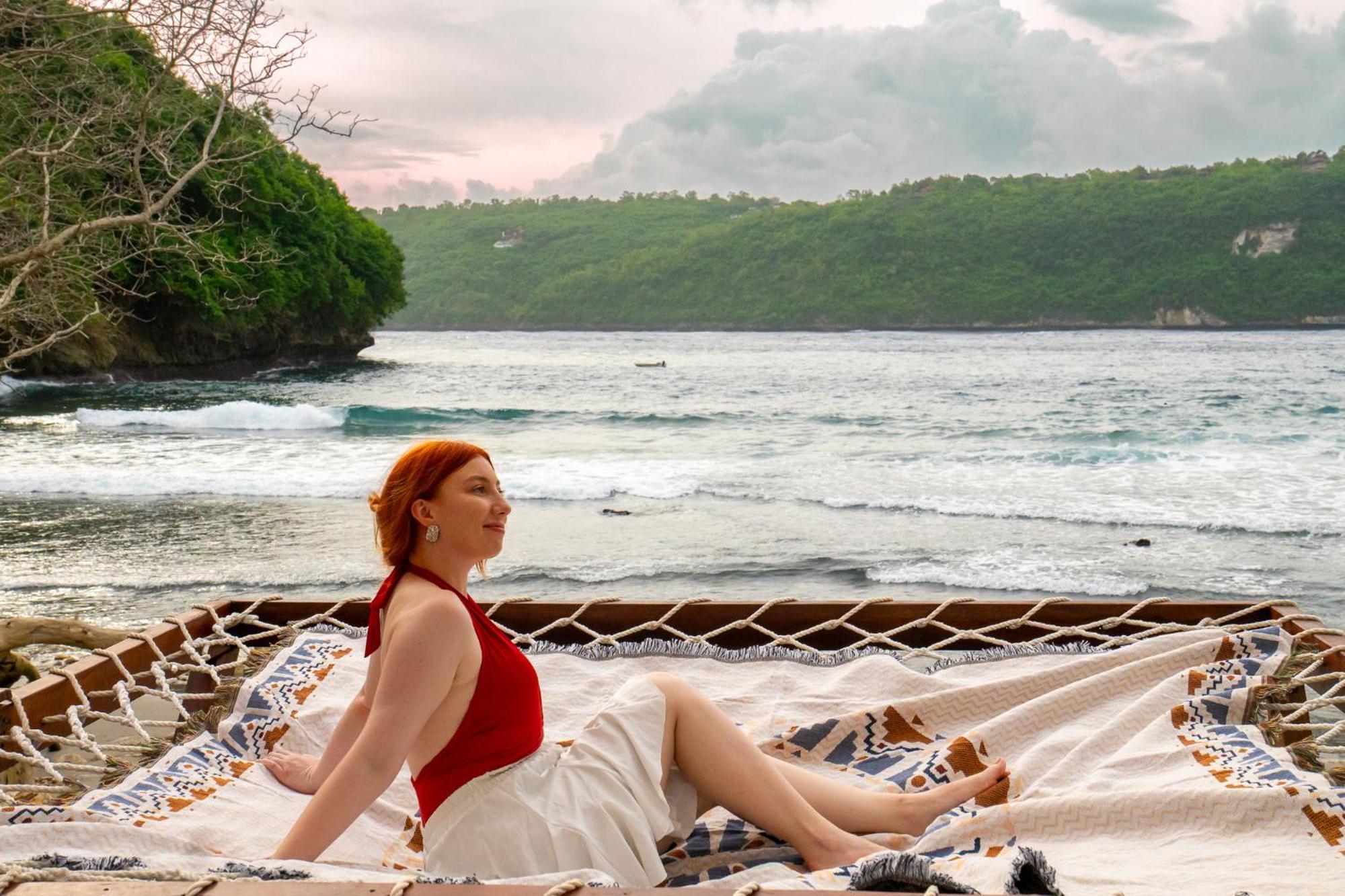 Beachfront Luxury Dome Villas - Gamat Bay Resort Nusa Penida Esterno foto